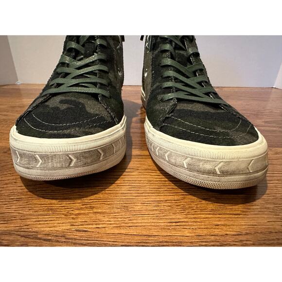 Vintage Havana Women’s Retna Canvas High Top Fashion Sneakers Camo Size 9 NWT - Picture 4 of 9